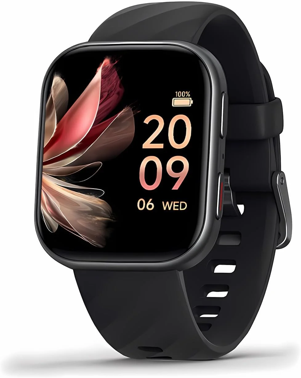 ردیاب سلامتی و تناسب اندام FITVII مدل 2024 (پاسخ/برقراری تماس)، ساعت هوشمند با ضربان قلب و فشار خون 24/7، ردیابی خواب، مانیتور اکسیژن خون، ردیاب فعالیت ضد آب با بیش از 120 حالت ورزشی