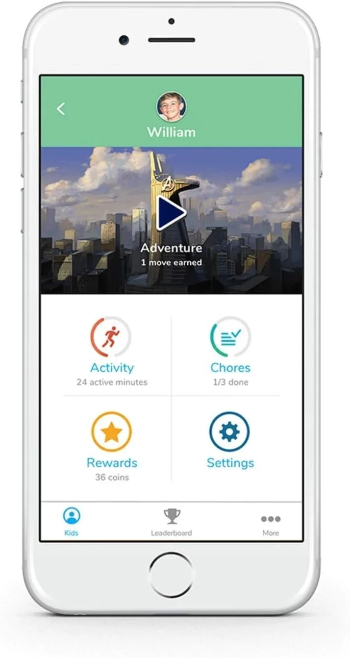 دستبند قابل تنظیم گارمین ویوفیت جونیور 2 کاپیتان آمریکا
