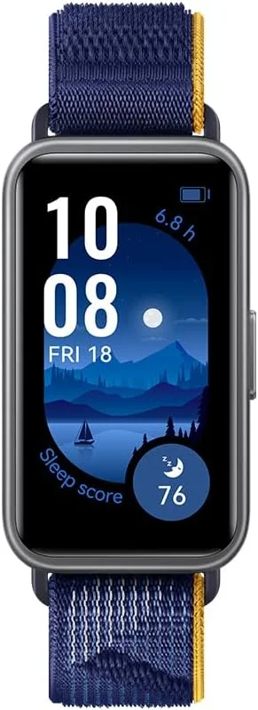 HUAWEI Band 9, Comfortable All-Day Wearing, Sleep Tracking, Fast Charging, Durable Battery, Intelligent Brightness Adjustments, 100 different workout modes, Compatible with iOS&Android, Blue