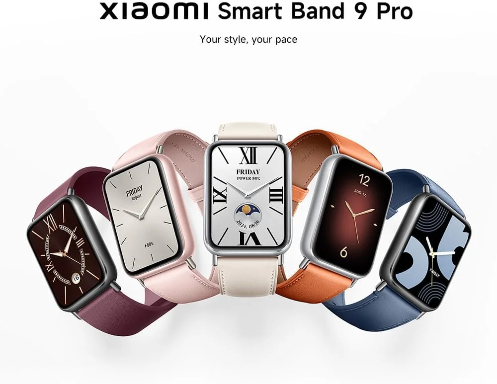 شیائومی اسمارت بند 9 پرو مشکی آبسیدین | نمایشگر 1.74 اینچی با حاشیه باریک | عمر باتری فوق العاده طولانی 21 روزه | مدیریت سلامت | تجزیه و تحلیل حرفه ای تمرین