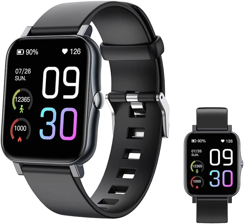 ردیاب تناسب اندام با قابلیت پایش ضربان قلب، فشار خون، اکسیژن خون، خواب، دما و آب و هوا، گام شمار، ضد آب IP68، ساعت هوشمند برای کودکان، آقایان و بانوان