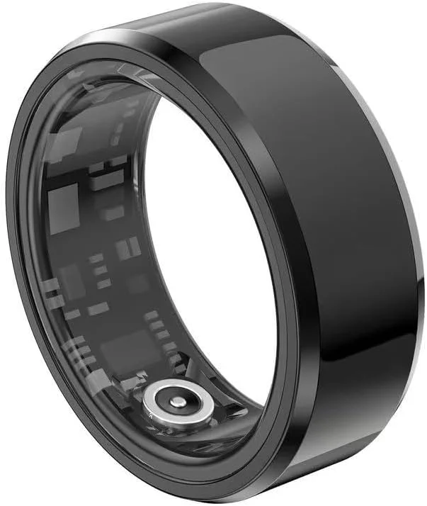 حلقه هوشمند سلامتی با اپلیکیشن – مانیتور اکسیژن خون، ضربان قلب و خواب، ضدآب IP68، ردیاب تناسب اندام با شمارشگر گام، پایش شبانه روزی سلامتی برای آقایان و بانوان، ایده آل برای تندرستی و زوج ها حلقه هوشمند سلامتی با اپلیکیشن – مانیتور اکسیژن خون، ضربان قلب و خواب، ضدآب IP68، ردیاب تناسب اندام با شمارشگر گام، پایش شبانه روزی سلامتی برای آقایان و بانوان، ایده آل برای تندرستی و زوج ها