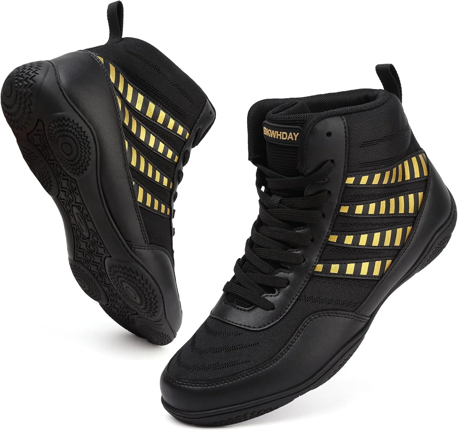 کفش کشتی مردانه جوانان بوکس تمرینات متقاطع اسکات بدنسازی سبک وزن تنفسی ضد لغزش