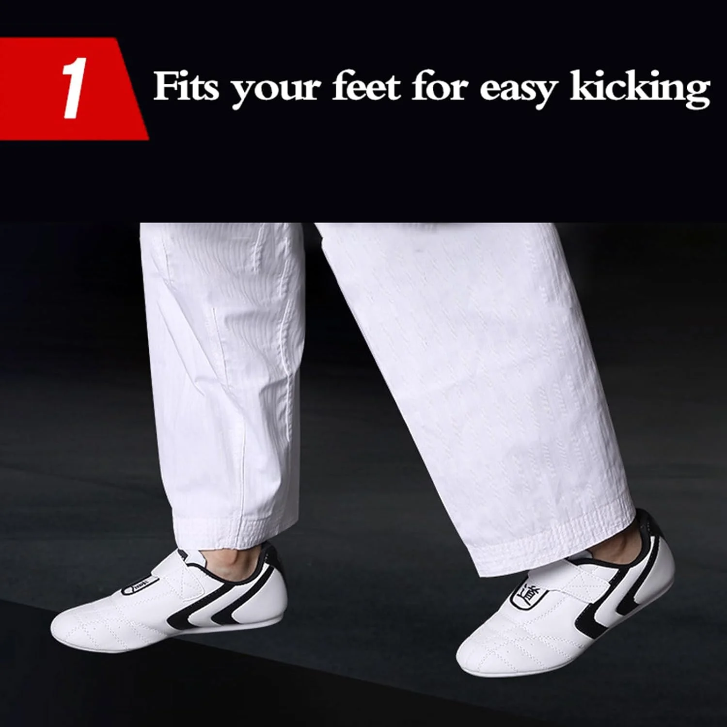 کفش هنرهای رزمی تای چی، کفش ورزشی هنرهای رزمی تنفسی، نرمی خوب، محافظت از پا، جذب ضربه و بالشتک، مناسب برای تکواندو، بوکس، کونگ فو کفش هنرهای رزمی تای چی، کفش ورزشی هنرهای رزمی تنفسی، نرمی خوب، محافظت از پا، جذب ضربه و بالشتک، مناسب برای تکواندو، بوکس، کونگ فو