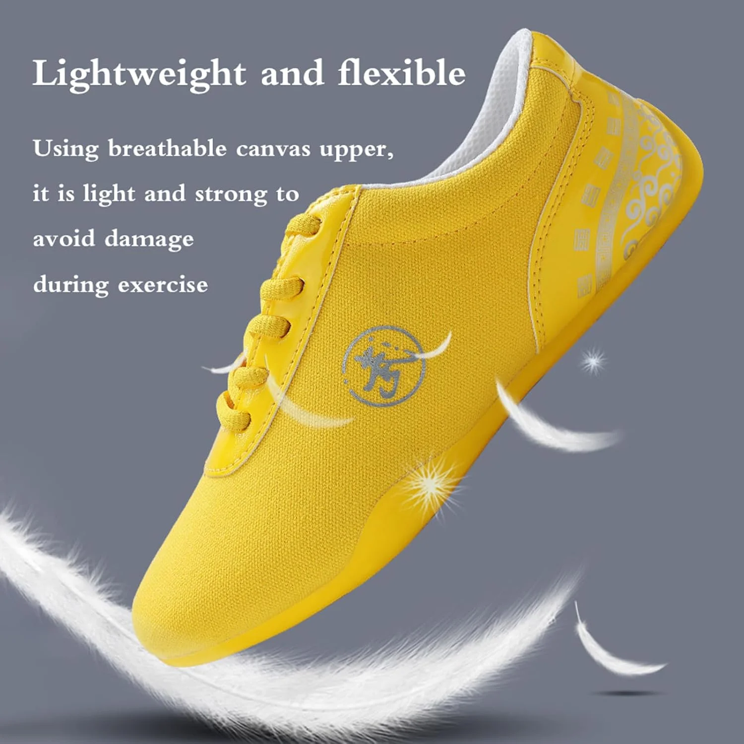 کفش تکواندو تنفسی، کفش تایچی هنرهای رزمی، کفش تایچی زنانه، راحت، ضخیم، سبک و نرم، تنفسی، برای باشگاه، تمرین، کونگ فو، تایچی، هنرهای رزمی، ورزش