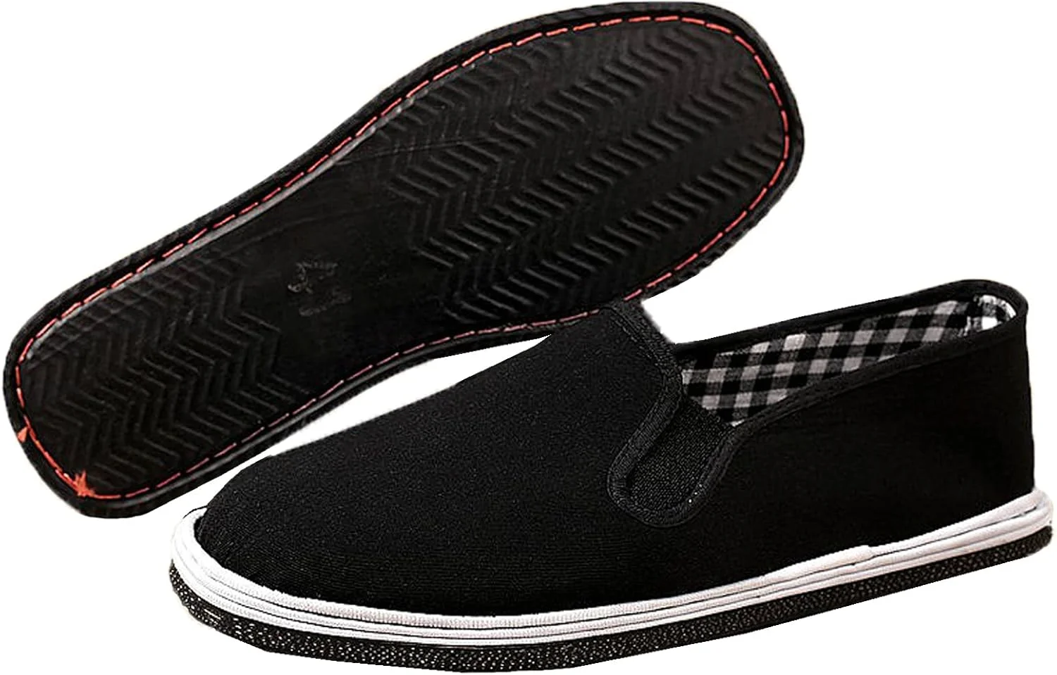 کفش‌های تای‌چی مردانه، کفش پارچه‌ای چینی، کفش‌های تای‌چی کونگ فو، کفش‌های کونگ فو سنتی، کفش‌های کونگ فو با زیره نخی، قابلیت تنفس عالی، سنتی