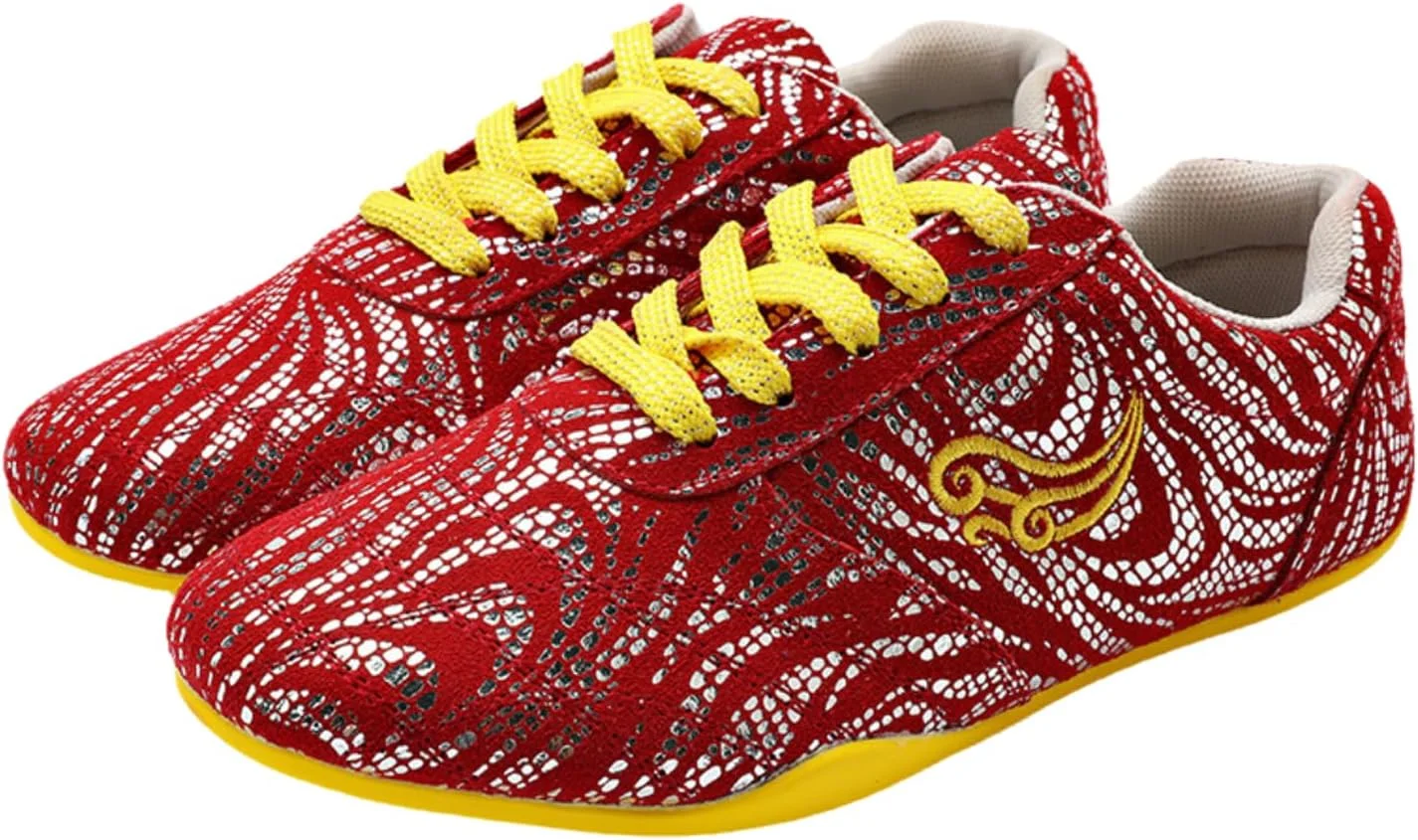 کفش های ورزشی تای چی، کفش های تنفسی تکواندو، کفش های کونگ فو وینگ چون، کفش های تمرینی چیگونگ، کفش های ورزشی ووشو، نرم، ضد لغزش، مقاوم در برابر سایش، مناسب برای تکواندو، کاراته، کونگ فو و تای چی