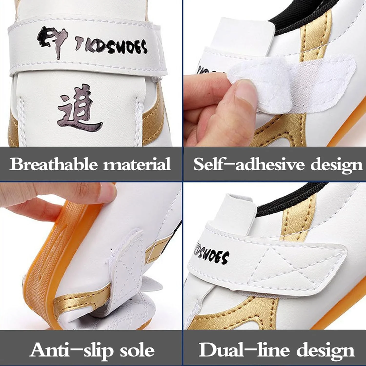 کفشهای بوکس کاراته، کفشهای هنرهای رزمی تای چی، نرم و راحت، کیفیت ساخت عالی، داخل کفش را خشک نگه میدارد، مناسب برای تکواندو، بوکس، کونگ فو کفشهای بوکس کاراته، کفشهای هنرهای رزمی تای چی، نرم و راحت، کیفیت ساخت عالی، داخل کفش را خشک نگه میدارد، مناسب برای تکواندو، بوکس، کونگ فو