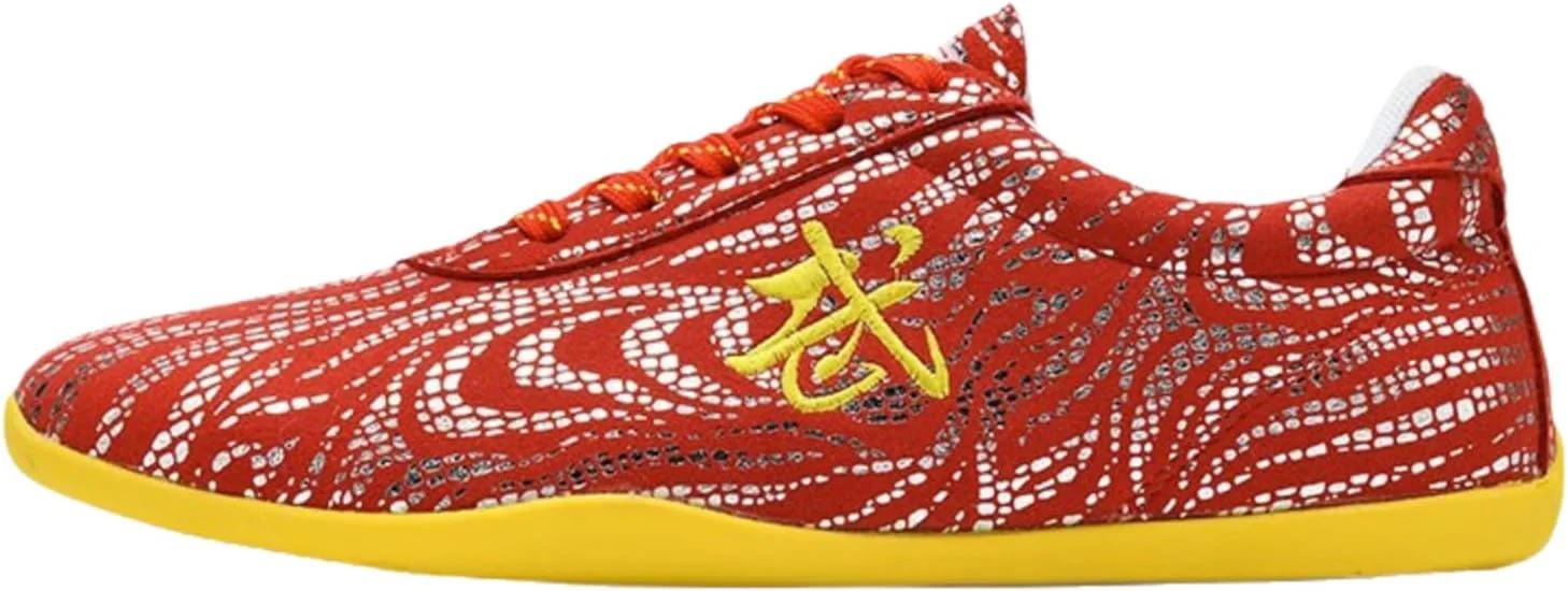 کفش هنرهای رزمی تنفسی، کتانی تکواندو унисекс، کفش تمرین تکواندو تنفسی، مقاوم در برابر سایش، برای زمین های سرپوشیده و فضای باز، تمرینات صبحگاهی