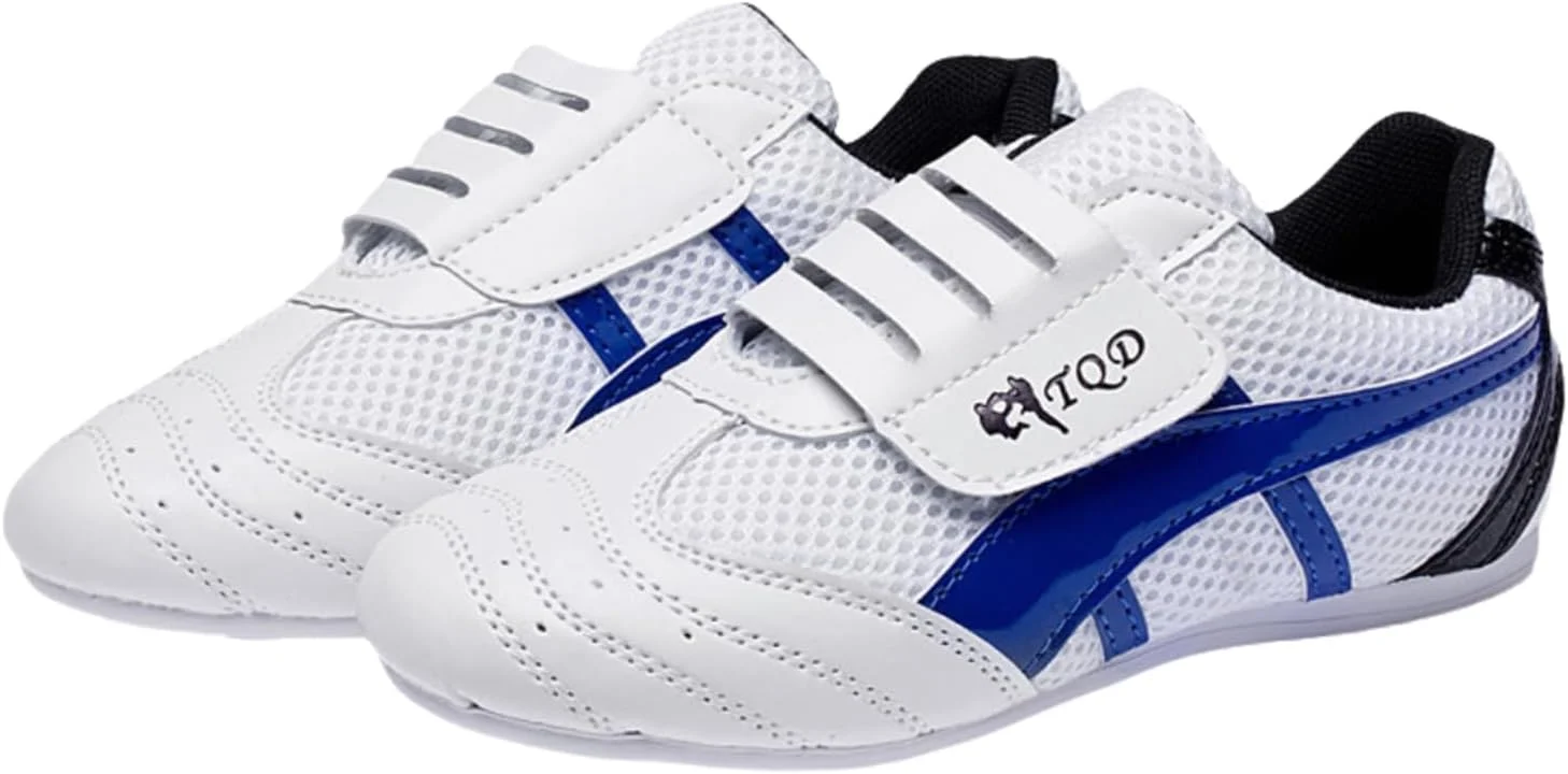 کفش تمرین هنرهای رزمی نوجوانان، کفش ورزشی تای چی تکواندو، کفش کاراته унисекс، مقاوم در برابر سایش، سازگار با پوست، برای تمرینات زمینی در فضای داخلی و خارجی، تمرینات صبحگاهی