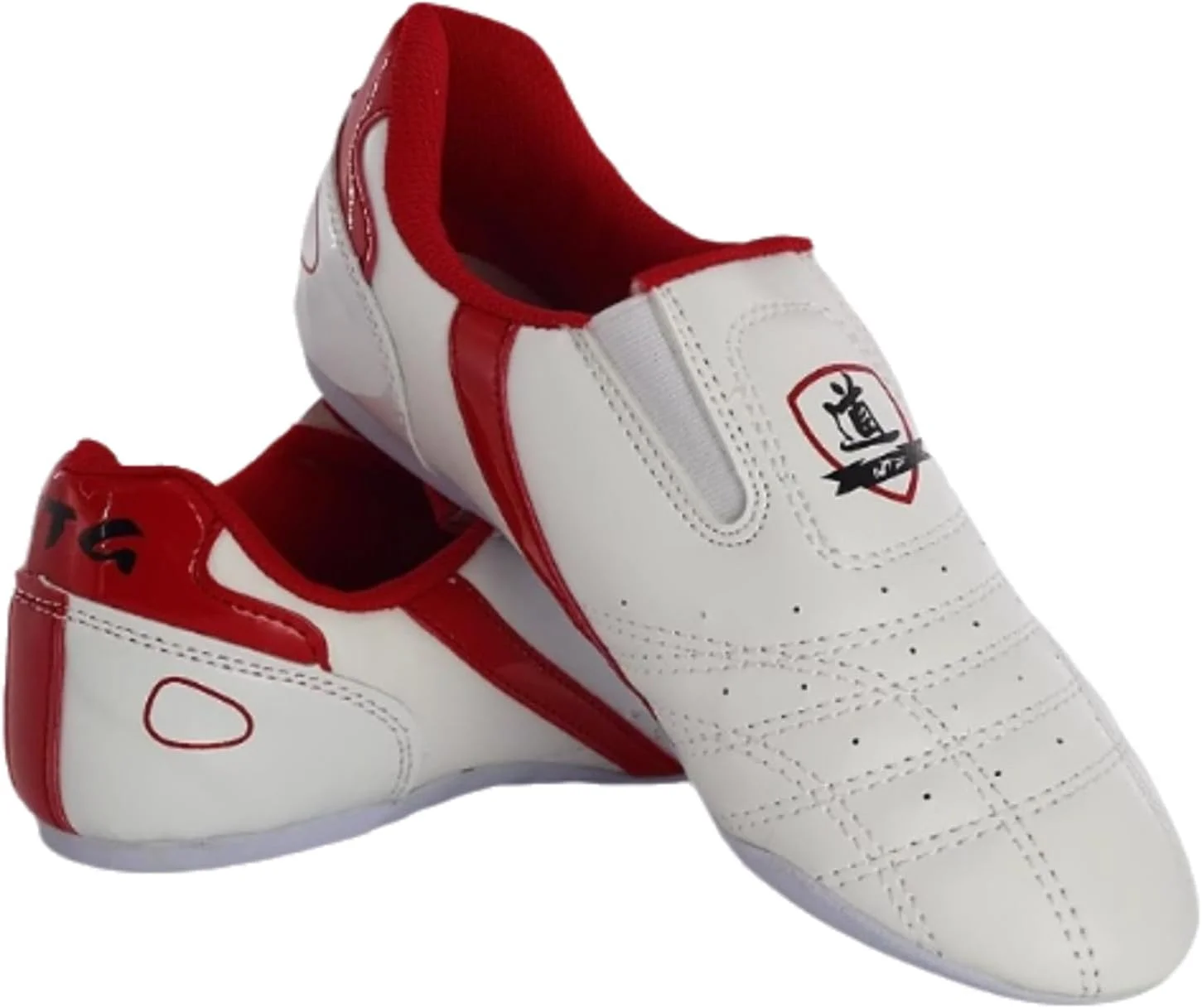 کفش تمرین تکواندو کاراته، کفش ورزشی تای چی تکواندو، کفش هنرهای رزمی ضد لغزش، مقاوم در برابر سایش، تنفس پذیر، مناسب برای بزرگسالان، کودکان و نوجوانان