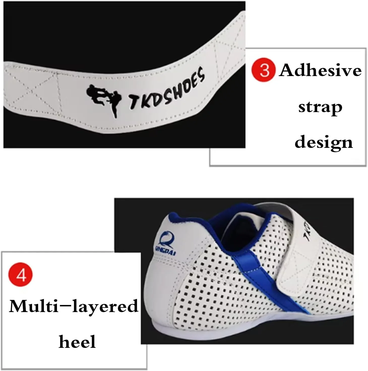 کفش هنرهای رزمی تنفسی، کفش ورزشی سبک هنرهای رزمی، کفش ورزشی تمرین تکواندو، سازگار با پوست، унисекс، کشسان، مناسب برای مسابقات کاراته کفش هنرهای رزمی تنفسی، کفش ورزشی سبک هنرهای رزمی، کفش ورزشی تمرین تکواندو، سازگار با پوست، унисекс، کشسان، مناسب برای مسابقات کاراته