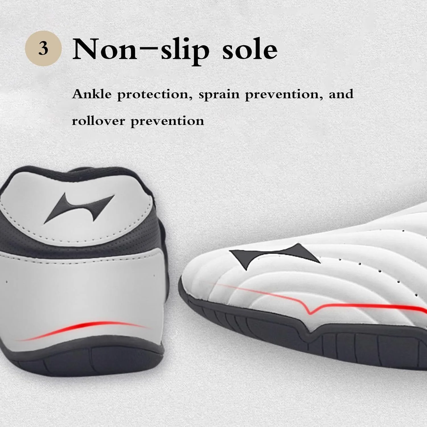 کفش تمرین تکواندو کاراته، کفش ورزشی تای چی تکواندو، کفش ورزشی هنرهای رزمی سبک وزن، مقاوم در برابر سایش، سازگار با پوست، مناسب برای بزرگسالان و کودکان