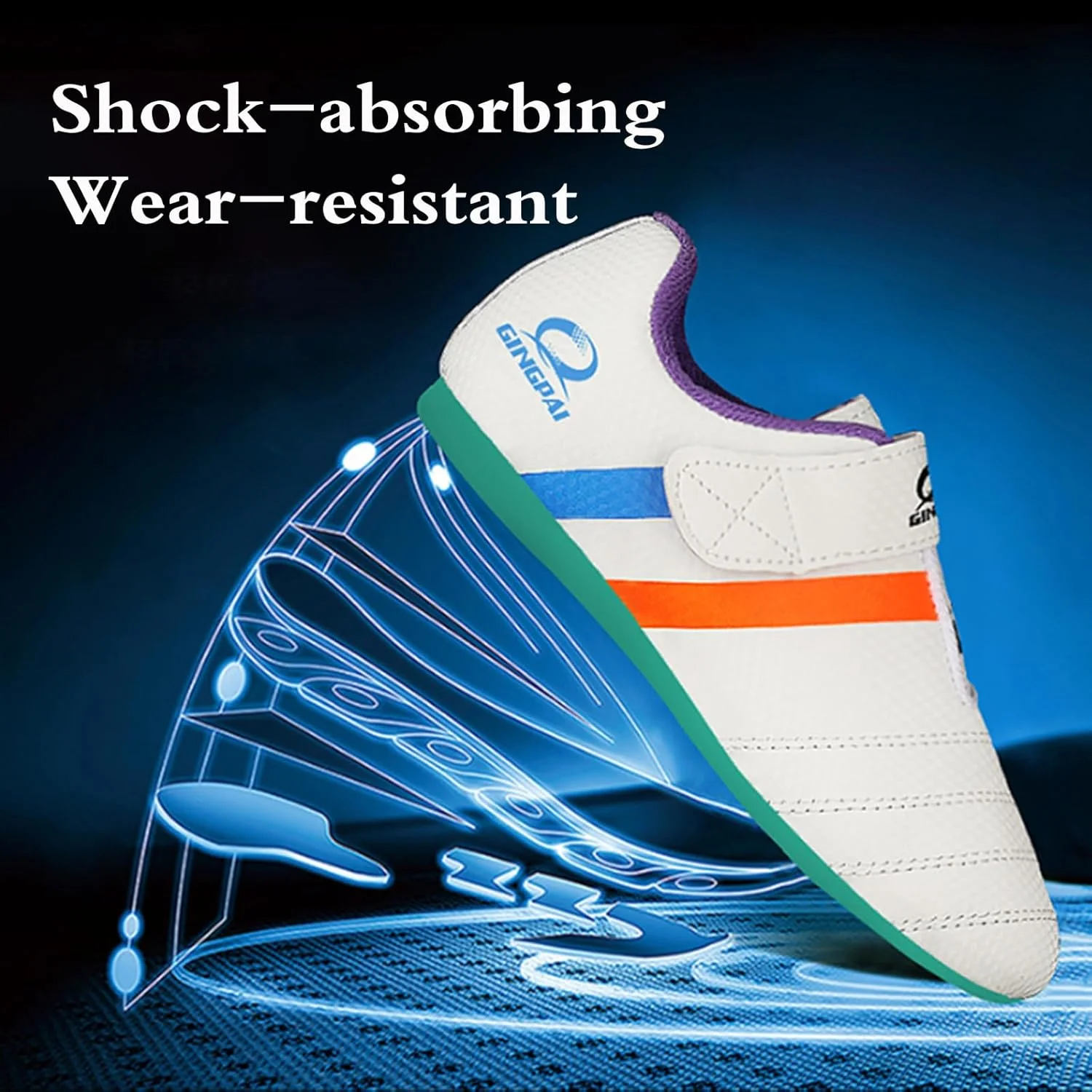 کفش تمرین تکواندو کاراته، کفش ورزشی تای چی تکواندو، کفش هنرهای رزمی ضد لغزش، مقاوم در برابر سایش، تنفس پذیر، برای داخل و خارج از منزل، باشگاه، مربیان کفش تمرین تکواندو کاراته، کفش ورزشی تای چی تکواندو، کفش هنرهای رزمی ضد لغزش، مقاوم در برابر سایش، تنفس پذیر، برای داخل و خارج از منزل، باشگاه، مربیان