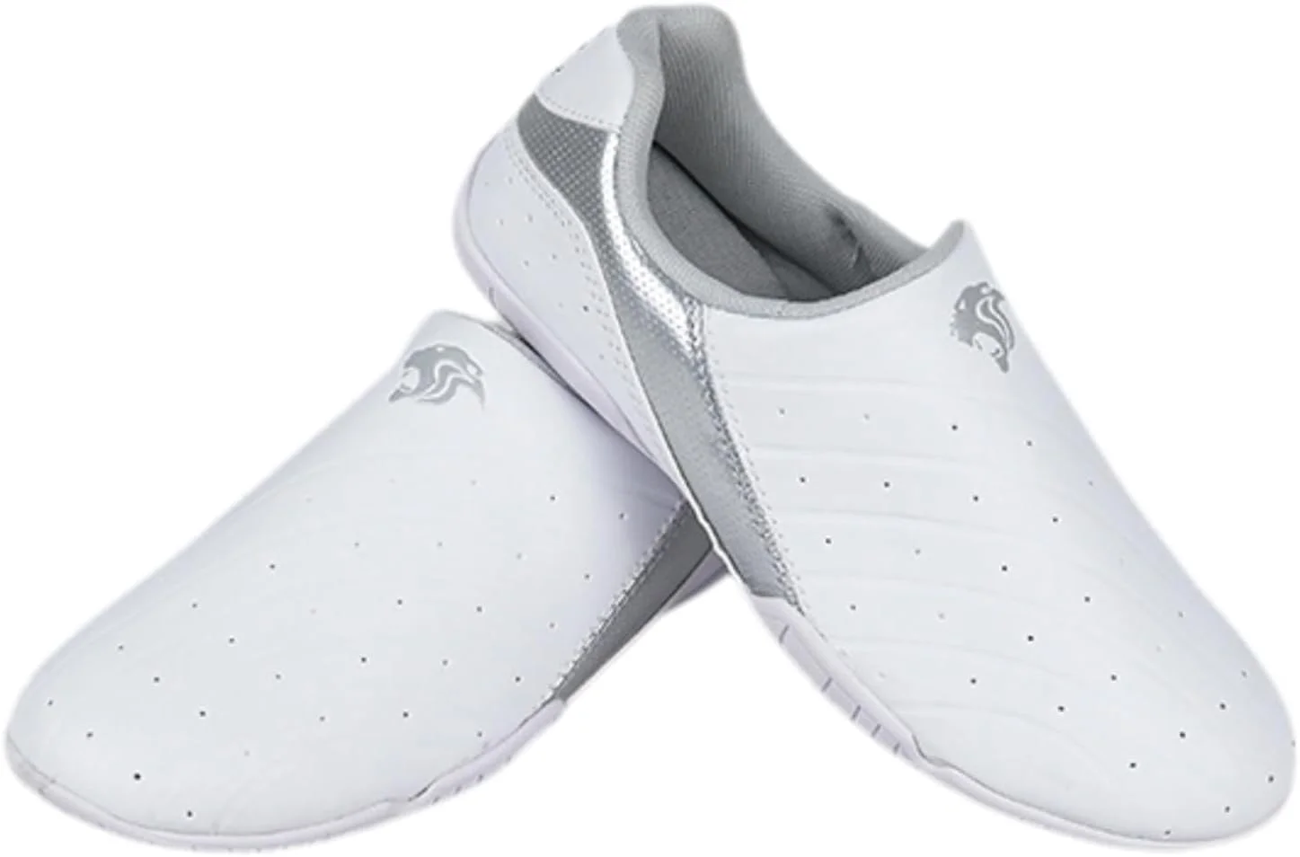 کفش تکواندو ضد لغزش، کفش ورزشی هنرهای رزمی سبک وزن، کفش تمرین تکواندو تنفسی، سازگار با پوست، مقاوم در برابر سایش، مناسب برای بزرگسالان و کودکان