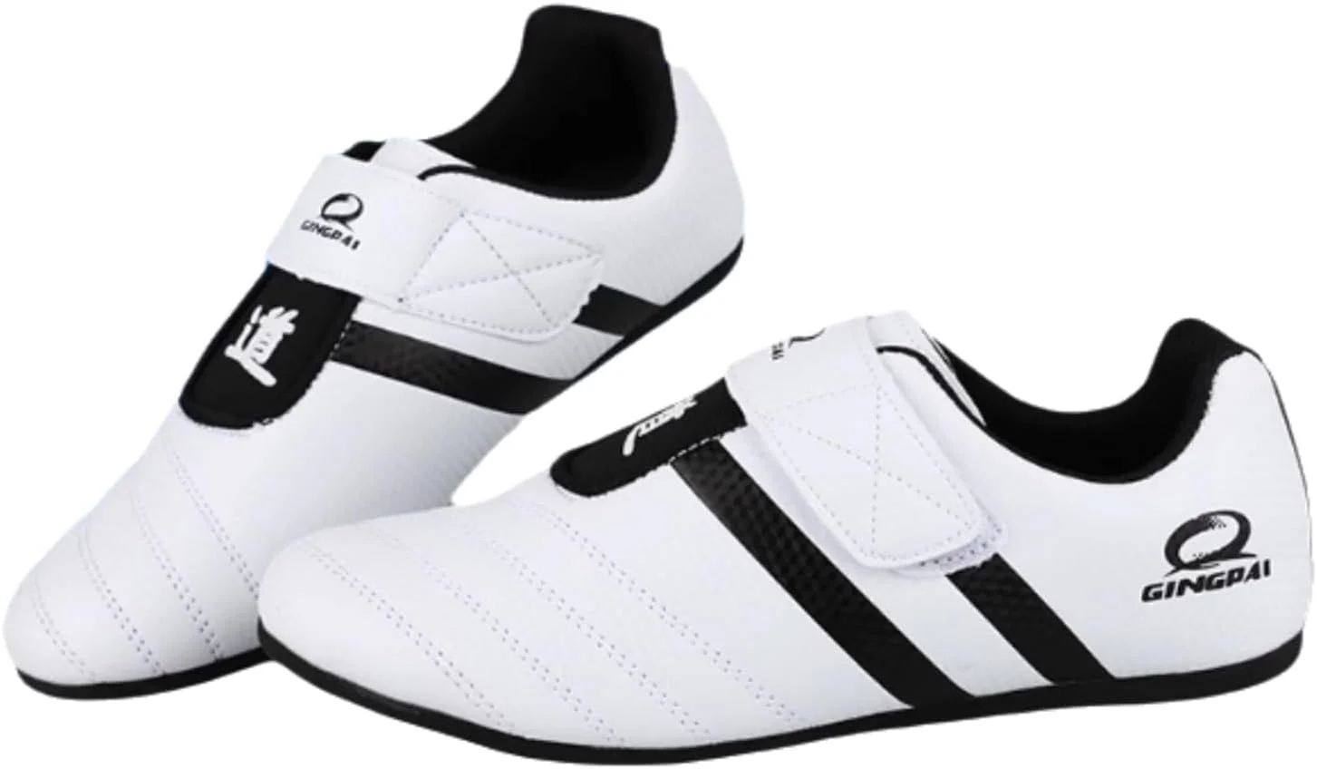 کفش آموزش هنرهای رزمی نوجوانان، کفش تکواندو унисекс، کفش ورزشی هنرهای رزمی سبک وزن، مقاوم در برابر سایش، تنفس پذیر، مناسب برای مسابقات کاراته