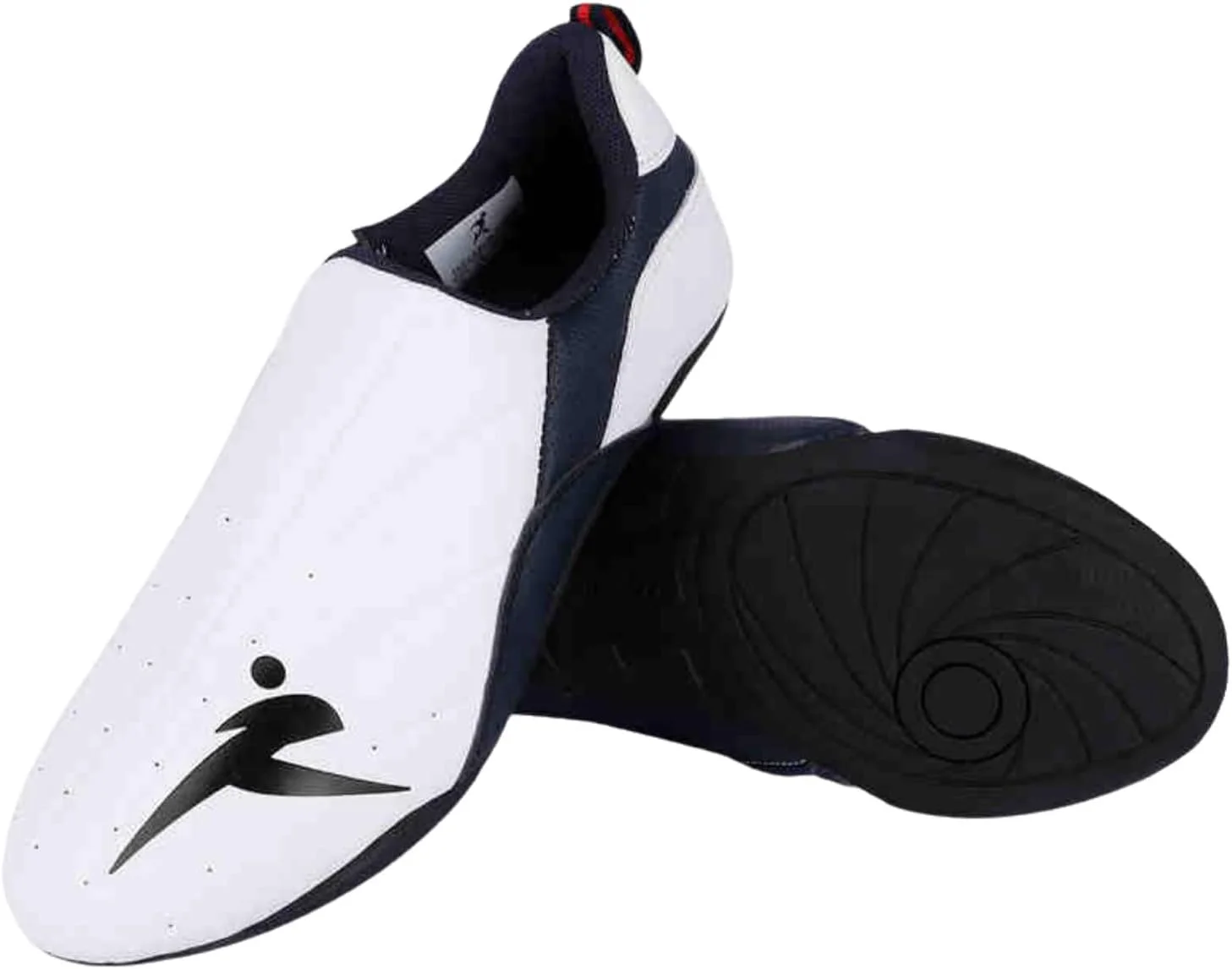 کفش های هنرهای رزمی ضد لغزش، کفش های بوکس کاراته، کیفیت ساخت عالی، داخل کفش را خشک نگه می دارد، تنفس پذیر و جذب کننده عرق، مناسب برای تکواندو، کونگ فو