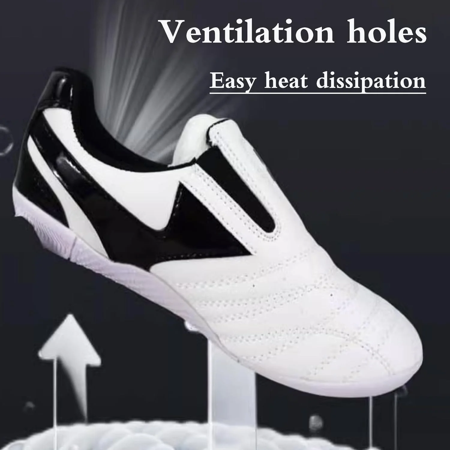 کفش تمرین تکواندو کاراته، کفش هنرهای رزمی تنفسی، کفش ورزشی تای چی تکواندو، مقاوم در برابر سایش، سازگار با پوست، برای تمرینات صبحگاهی، نوجوانان و کودکان کفش تمرین تکواندو کاراته، کفش هنرهای رزمی تنفسی، کفش ورزشی تای چی تکواندو، مقاوم در برابر سایش، سازگار با پوست، برای تمرینات صبحگاهی، نوجوانان و کودکان