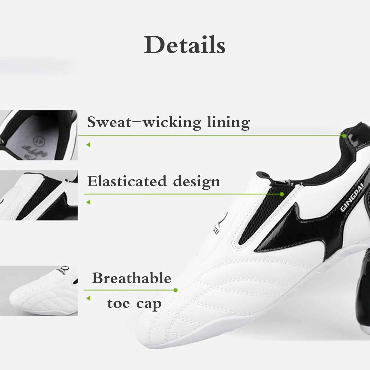 کفش تمرین تکواندو کاراته، کفش ورزشی سبک هنرهای رزمی، کفش ورزشی تمرین تکواندو، مقاوم در برابر سایش، تنفس پذیر، مناسب برای مسابقات کاراته کفش تمرین تکواندو کاراته، کفش ورزشی سبک هنرهای رزمی، کفش ورزشی تمرین تکواندو، مقاوم در برابر سایش، تنفس پذیر، مناسب برای مسابقات کاراته