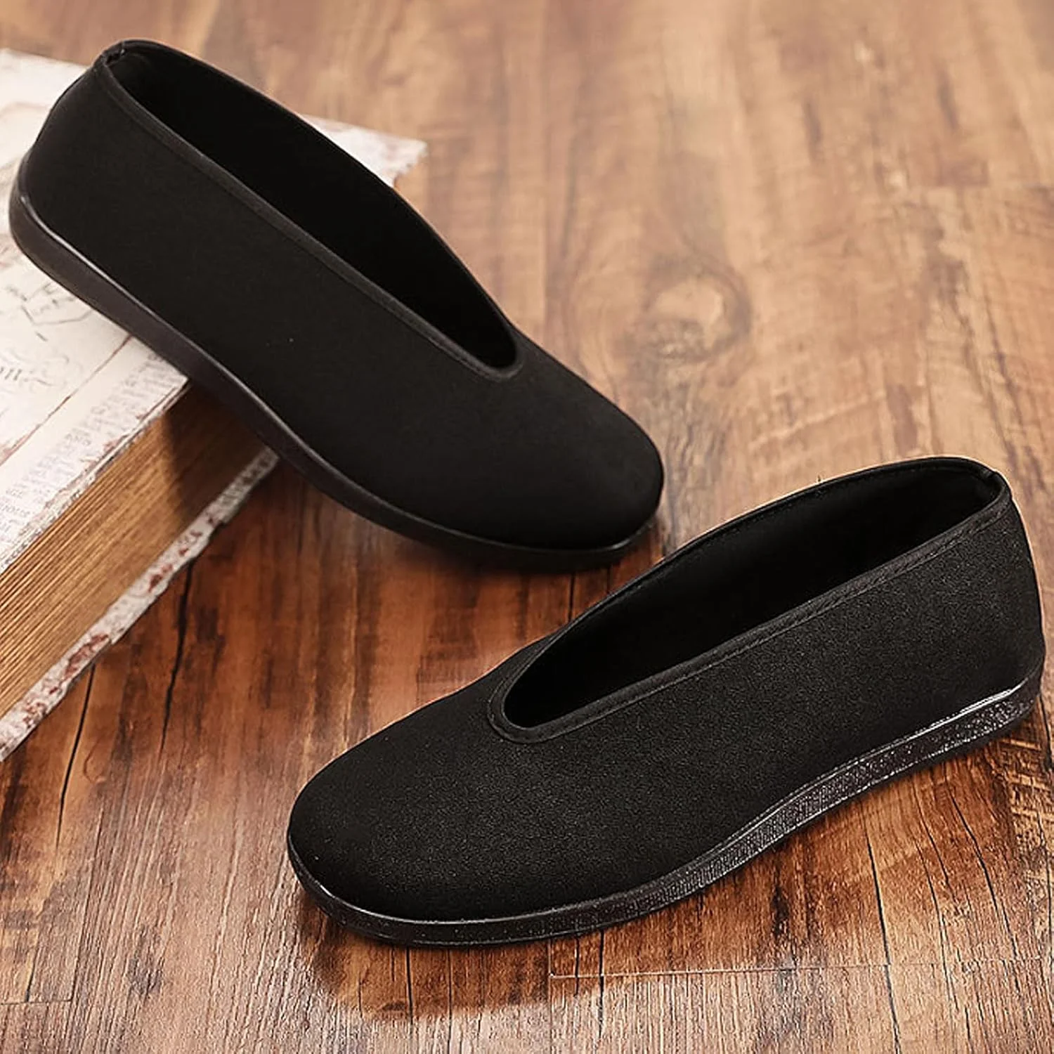 کفش های تای چی هنرهای رزمی کونگ فو، کفش پارچه ای تای چی، دمپایی انعطاف پذیر هنرهای رزمی، کشش خوب، سبک و راحت، برای استفاده روزانه، کار، ورزش، پیاده روی کفش های تای چی هنرهای رزمی کونگ فو، کفش پارچه ای تای چی، دمپایی انعطاف پذیر هنرهای رزمی، کشش خوب، سبک و راحت، برای استفاده روزانه، کار، ورزش، پیاده روی