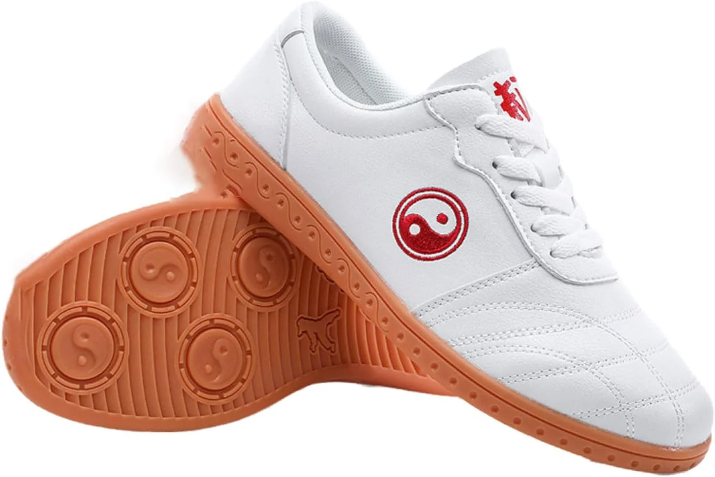 کفش های ووشو، کفش های تایچی هنرهای رزمی، کفش های کونگ فو تایچی ووشو، سبک، راحت و تنفس پذیر، چرم تنفس پذیر، طراحی ساده، برای تکواندو بوکس کاراته کونگ فو وینگ چون