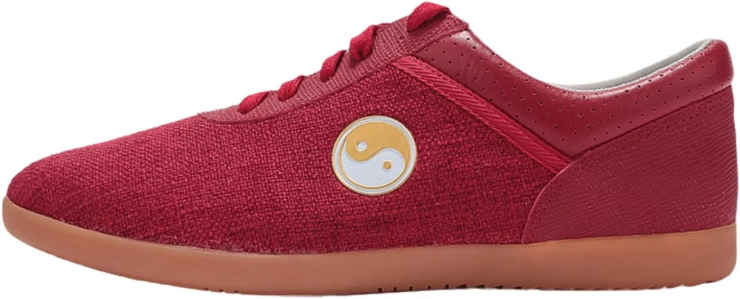 کفش های تایچی کونگ فو، کفش های تایچی مردانه، کفش های بوم تایچی، کفش های رزمی بوم تایچی، بوم ضد لغزش و شیک، ساده، سبک و تنفسی، برای تایچی و وینگ چون