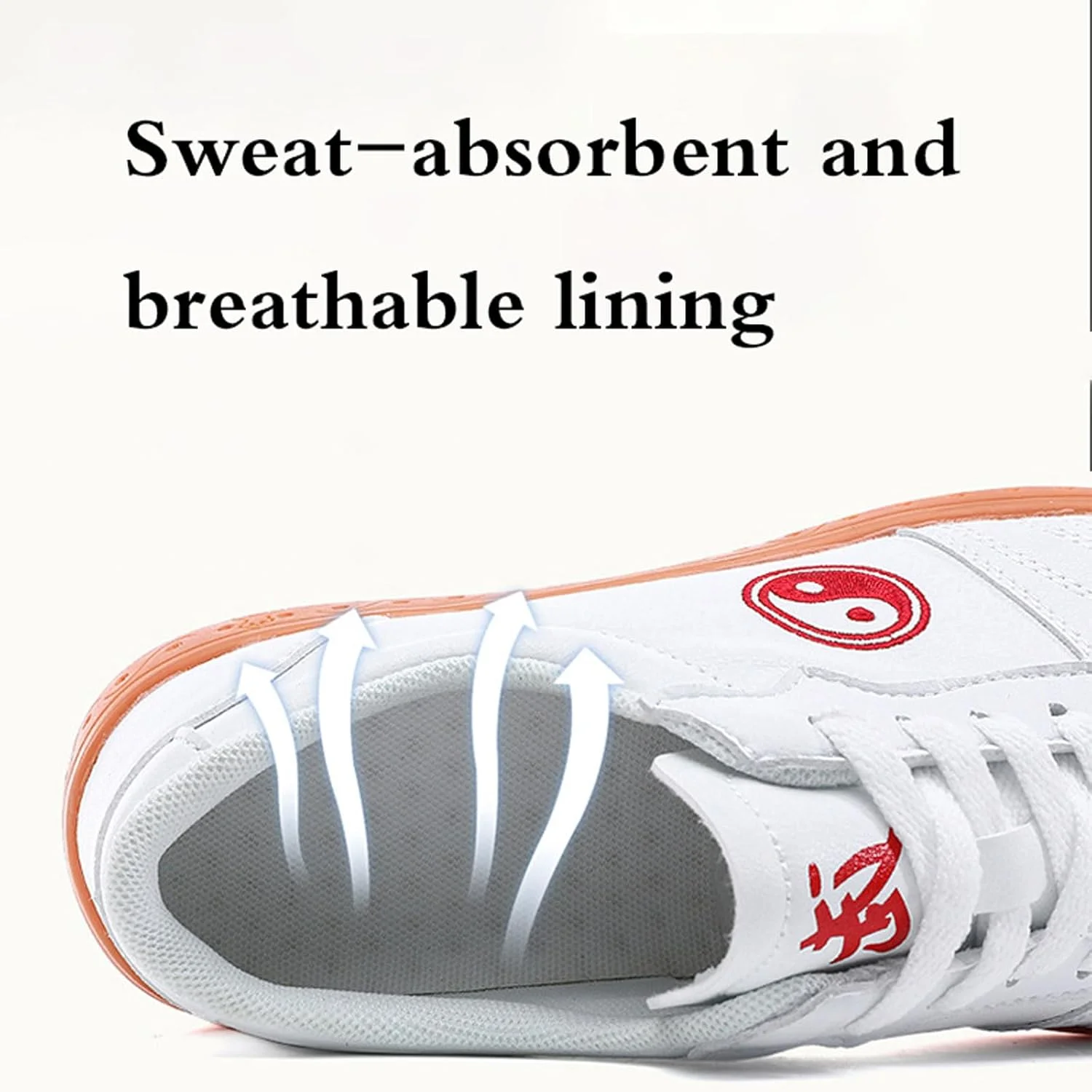 کفش های ووشو، کفش های تایچی هنرهای رزمی، کفش های کونگ فو تایچی ووشو، سبک، راحت و تنفس پذیر، چرم تنفس پذیر، طراحی ساده، برای تکواندو بوکس کاراته کونگ فو وینگ چون