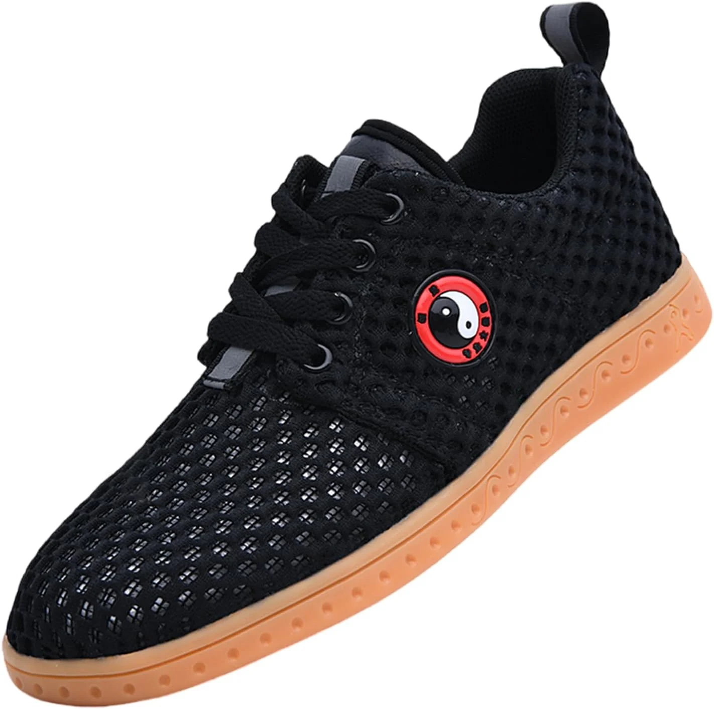 کفش‌های تای‌چی هنرهای رزمی، کفش‌های کانگ‌فو، کفش‌های ورزشی تمرین تکواندو، تنفس‌پذیر، مقاوم در برابر سایش، سبک و نرم، برای تکواندو، بوکس، کاراته، کانگ‌فو و تای‌چی