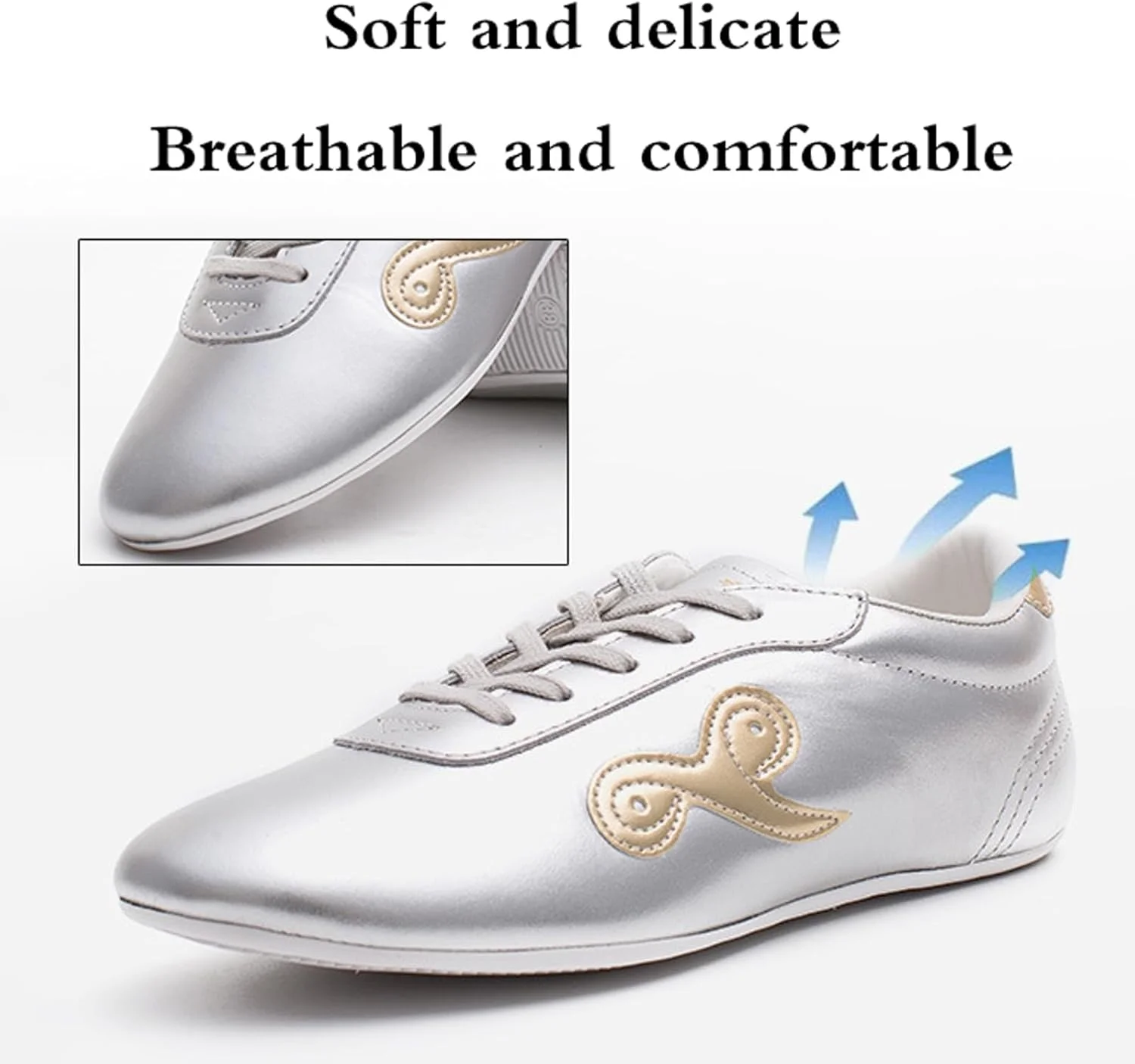 کفش تمرین تکواندو، کفش ورزشی تمرین تکواندو، کفش بوم تائچی، مناسب برای آقایان و بانوان، مناسب پا، سبک و قابل تنفس، برای تکواندو، بوکس، کونگ فو، کاراته و تائچی