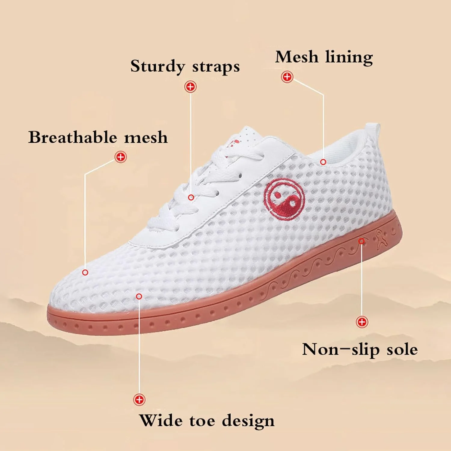 کفش ورزشی تمرین تکواندو، کفش تمرین کاراته، کفش تای چی کونگ فو، مقاوم در برابر سایش، سبک وزن، مناسب پا، برای تمرین روزانه، ورزش صبحگاهی، مردان، زنان، نوجوانان، کودکان