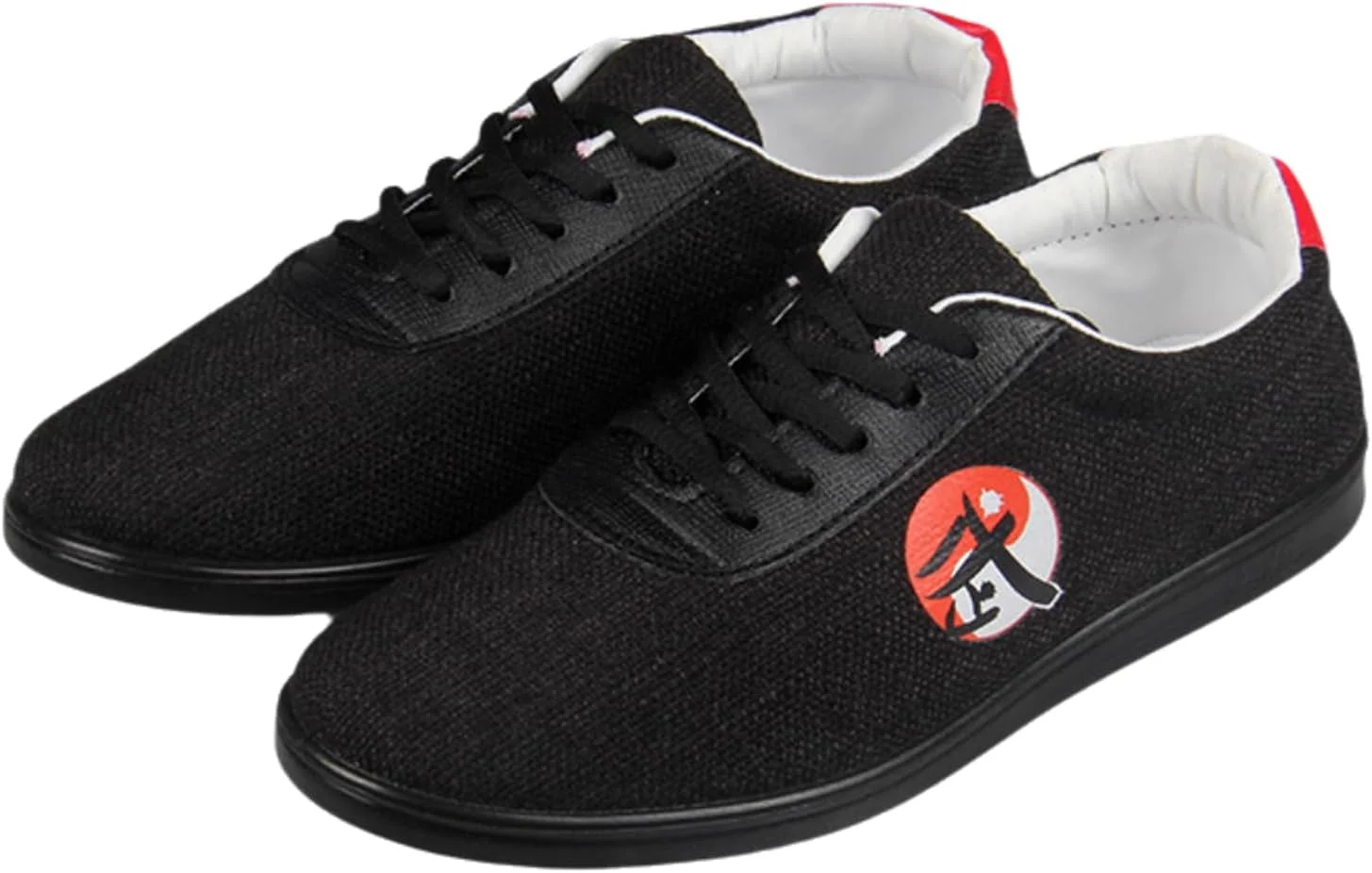 کفش‌های تای‌چی زنانه، کفش‌های بوم تای‌چی، کفش‌های رزمی بوم تای‌چی، ضد لغزش، تنفس‌پذیر، زیره نرم، بوم، مناسب برای تکواندو، بوکس، کاراته، کونگ فو، وینگ چون، مردان، زنان، کودکان