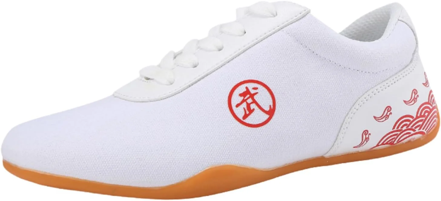 کفش تای چی زنانه، کفش بومى ورزش تای چی، کفش ورزشی ووشو گونگ فو، ضد لغزش، تنفس پذیر، بومى، سبک وزن، مناسب ووشو کاراته کونگ فو تای چی بوکس هنرهای رزمی