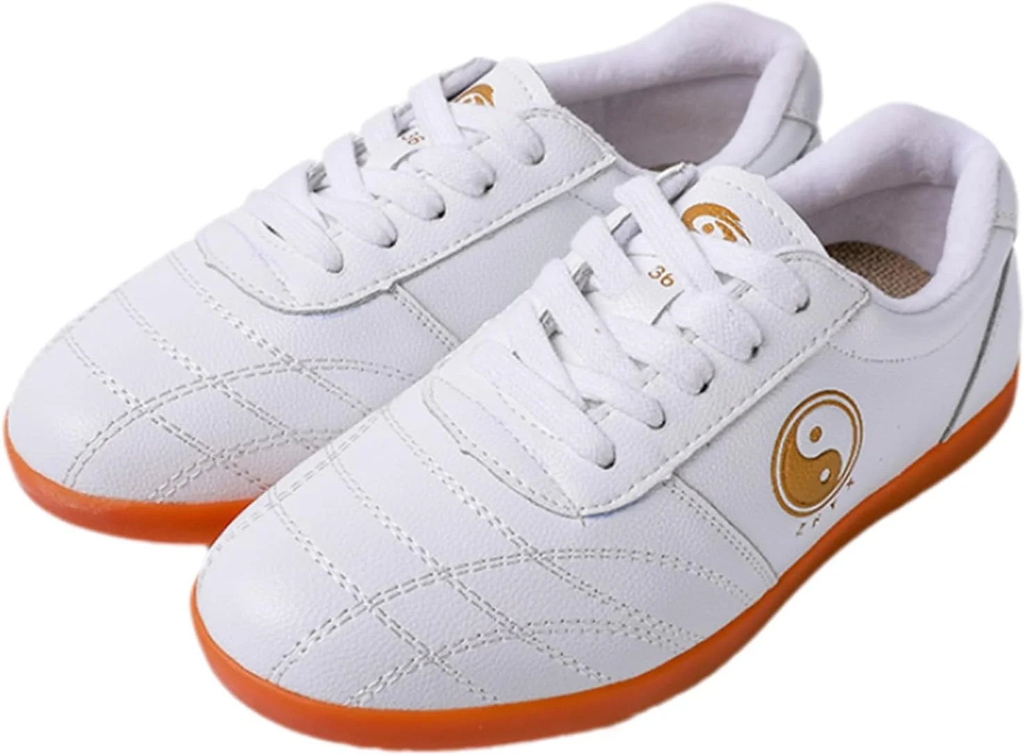 کفش‌های تای‌چی، کفش‌های کونگ فو تکواندو، کفش‌های تای‌چی ووشو کونگ فو، چرم، унисекс، سبک وزن، بند دار، زیره نرم، برای ووشو کاراته کونگ فو تای چی بوکس ورزش رزمی باشگاه