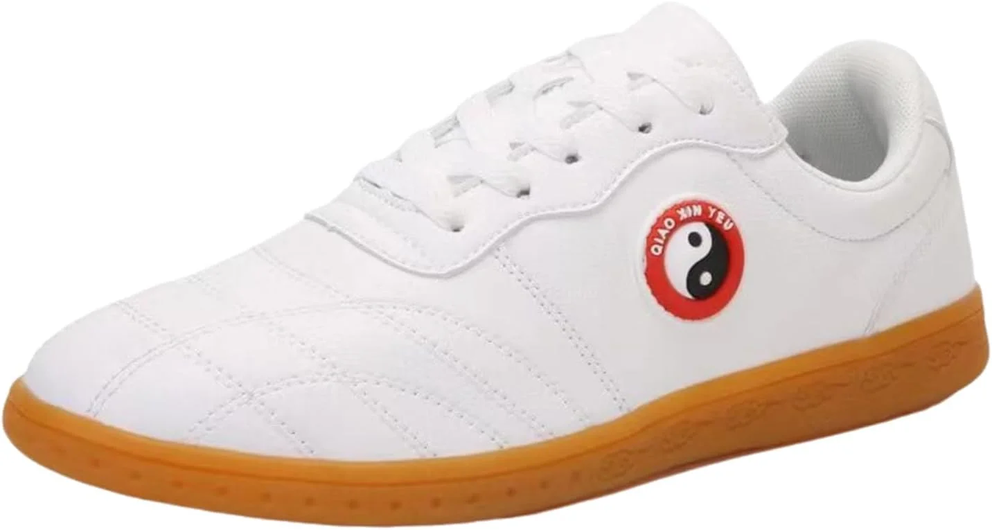 کفش‌های تای‌چی زنانه، کفش‌های کونگ فو تکواندو، کفش‌های تای‌چی ووشو کونگ فو، ضد لغزش، چرمی، униsex، سبک وزن، برای ووشو کاراته کونگ فو تای چی بوکس ورزش رزمی