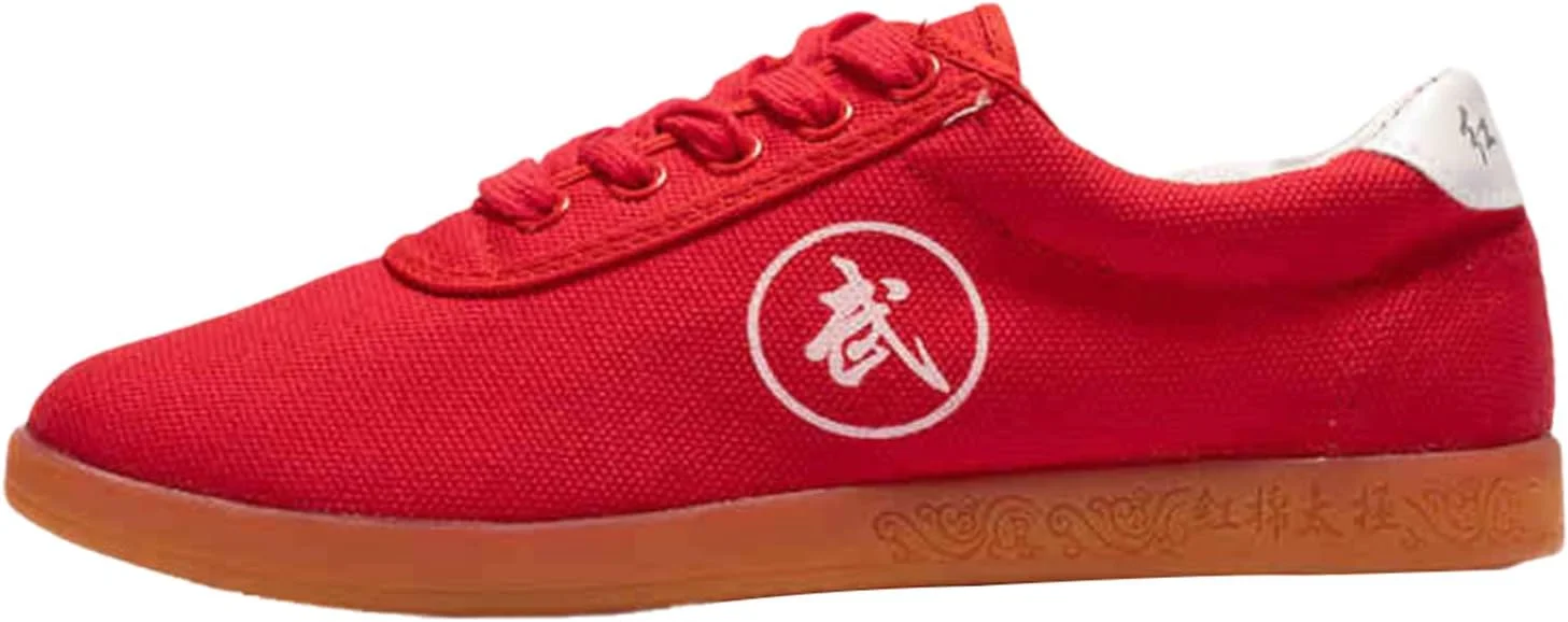 کفش های بومى تای چی رزمی، کفش های کونگ فو تکواندو، کفش های تای چی ووشو کونگ فو، بومى، یونیسکس، سبک وزن، بند دار، ساق کوتاه، برای ووشو کاراته کونگ فو تای چی بوکس ورزش باشگاه