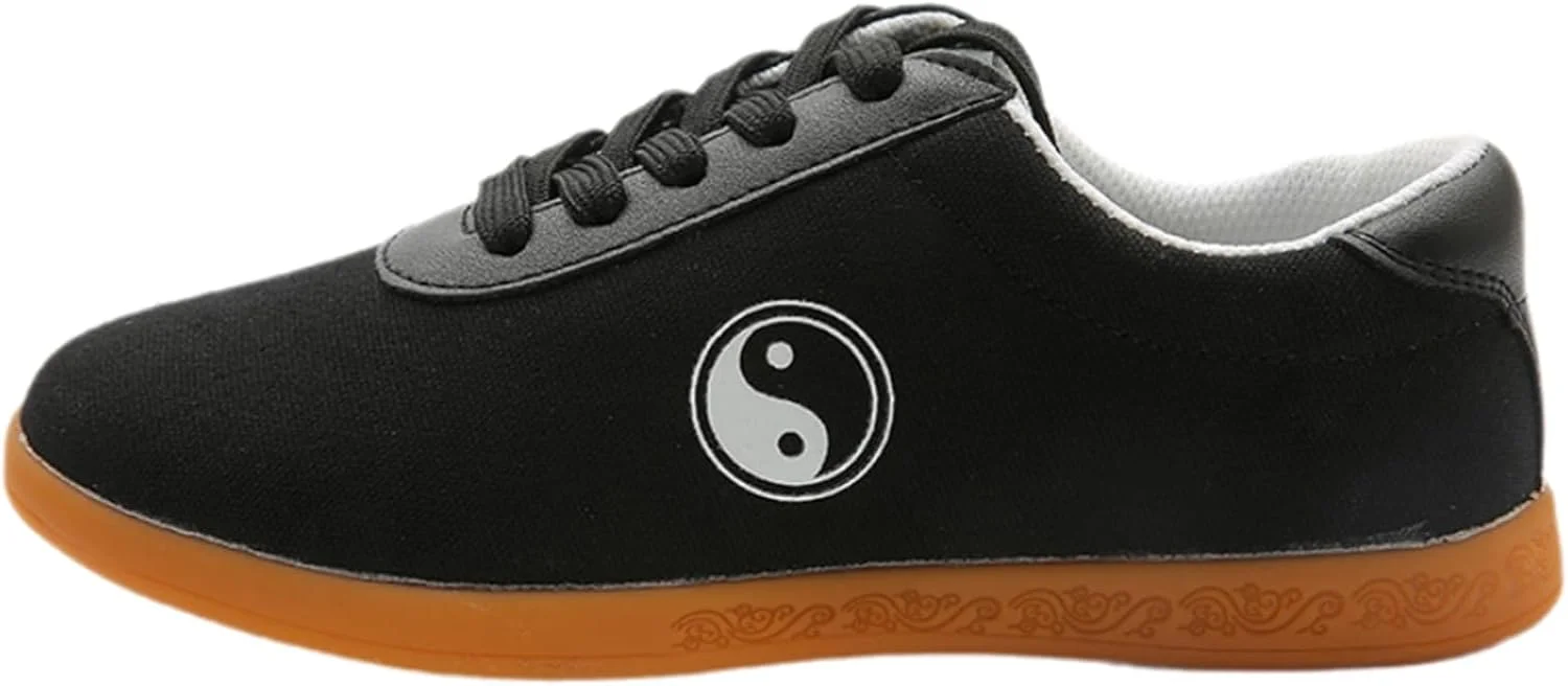 کفش های بومى تایچی، کفش های کونگ فو تکواندو، کفش های تایچی ووشو کونگ فو، ضد لغزش، تنفس پذیر، زیره نرم، بومى، سبک وزن، بند دار، برای ووشو شائولین چی گونگ وینگ چون سنتی