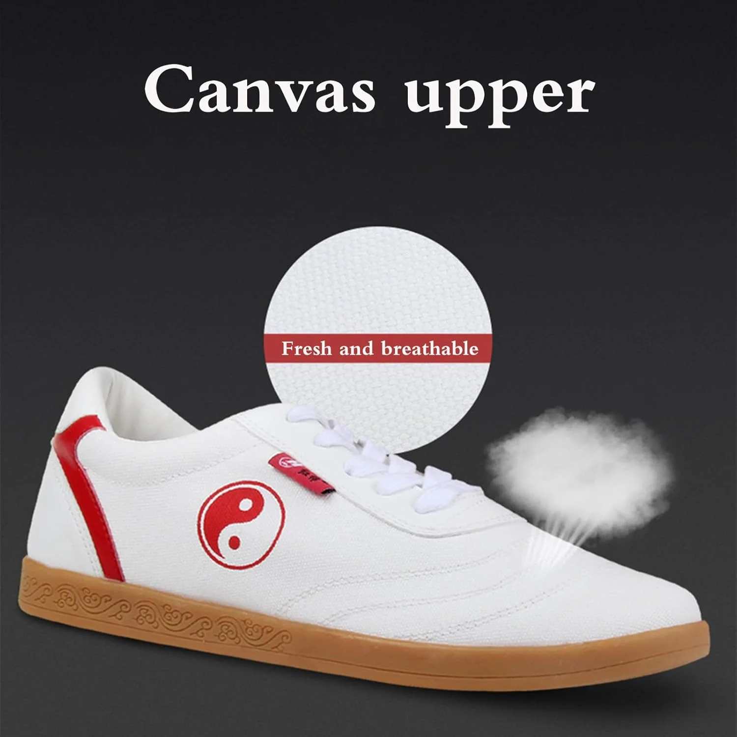 کفش تکواندو، کفش کاراته بوکس، کفش تکواندو унисекс، آستر تنفسی، الاستیسیته ضد لغزش، برای تمرین روزانه تکواندو، بوکس، کاراته، کونگ فو، وینگ چون و استفاده روزمره