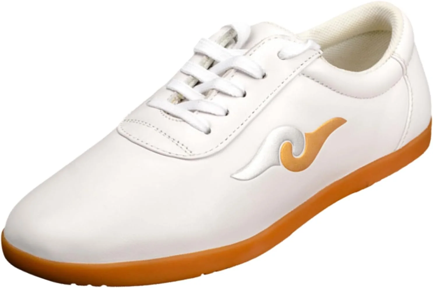 کفش تای چی هنرهای رزمی، کفش تای چی مردانه، کفش ورزشی هنرهای رزمی سنتی، مناسب آقایان و بانوان، ضد لغزش، چرم، سبک وزن، بند دار، برای ووشو شائولین چی گونگ وینگ چون سنتی