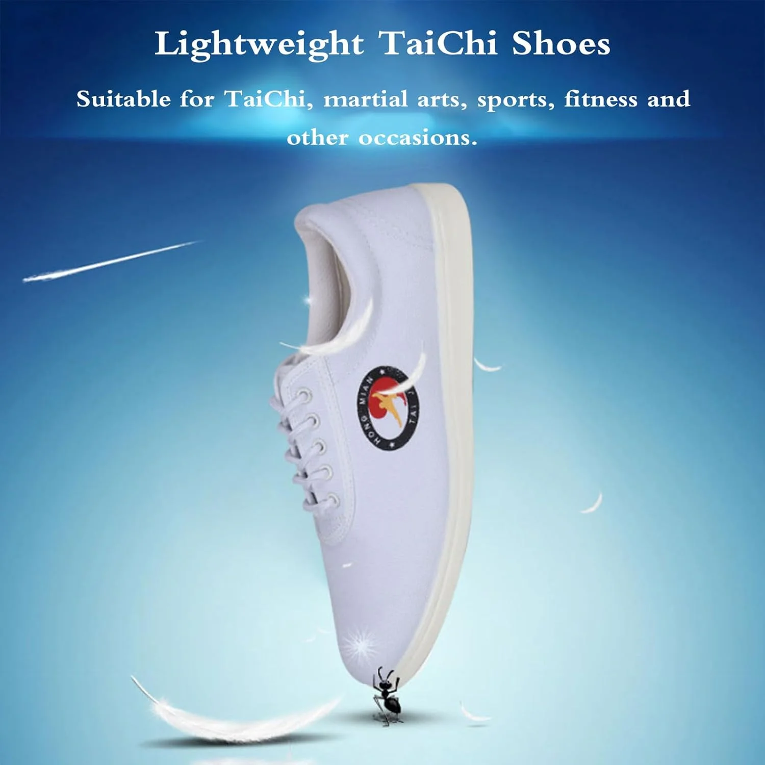 کفش های ورزشی ووشو، کفش های تای چی ووشو کونگ فو، کفش های هنرهای رزمی کونگ فو وینگ چون زنانه، تنفس پذیر، مناسب برای ورزش های ووشو کاراته کونگ فو تای چی بوکس و هنرهای رزمی.