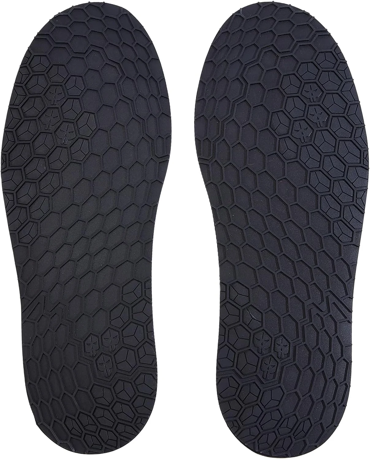 NICENEEDED یک جفت زیره لاستیکی جایگزین کفش، محافظ زیره ضد لغزش 13 اینچی با طرح لانه زنبوری شش ضلعی، تعمیر زیره کفش مشکی برای چکمه های DIY