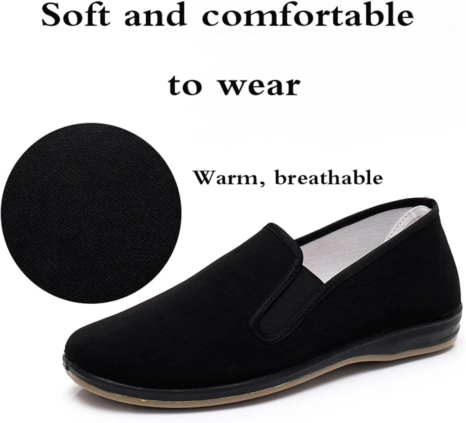 کفش های تای چی مردانه و زنانه، کفش های تای چی هنرهای رزمی، کفش های ورزشی تای چی، ضد لغزش، مناسب برای گردش های روزانه، پیاده روی و دویدن