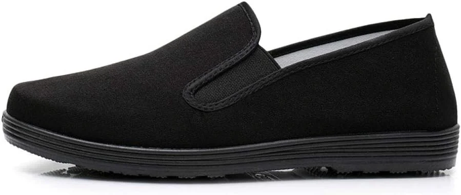 کفش های هنرهای رزمی/کونگ فو/تای چی، زیره لاستیکی، کفش های بوم، مشکی، مناسب برای هر دو جنس کفش های هنرهای رزمی/کونگ فو/تای چی، زیره لاستیکی، کفش های بوم، مشکی، مناسب برای هر دو جنس