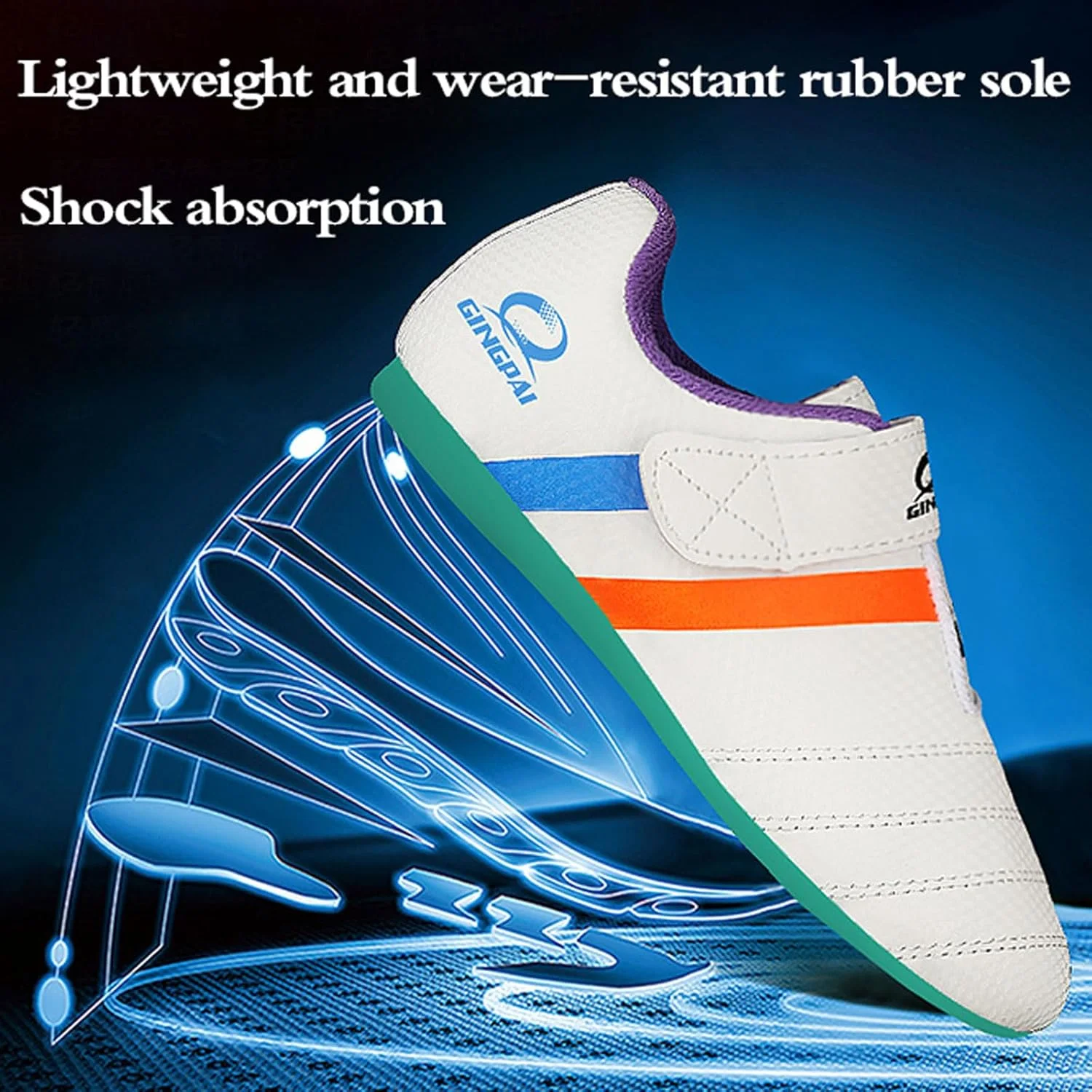 کفش هنرهای رزمی، کفش کاراته بوکس، محافظت از پا، جذب شوک و بالشتک، نرم و راحت، مناسب برای اجرای تیمی، مسابقه، ورزش صبحگاهی