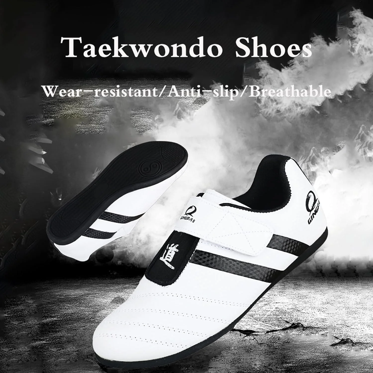 کفش ورزشی آموزش تکواندو، کفش کاراته تکواندو، کفش کاراته بوکس، خنک و خشک، مقاوم در برابر سایش، راحت، تنفس پذیر، برای تکواندو، بوکس، کاراته، کونگ فو و تای چی. کفش ورزشی آموزش تکواندو، کفش کاراته تکواندو، کفش کاراته بوکس، خنک و خشک، مقاوم در برابر سایش، راحت، تنفس پذیر، برای تکواندو، بوکس، کاراته، کونگ فو و تای چی.