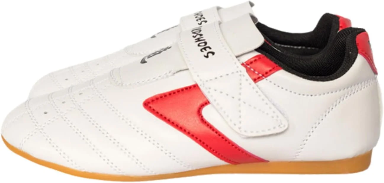 کفش ورزشی آموزش تکواندو، کفش تکواندو، کفش کونگ فو تکواندو، تغییر شکل ندادن آسان، ضد ضربه، تنفس پذیر، مقاوم در برابر سایش، برای تکواندو، بوکس، کاراته، کونگ فو و تای چی.