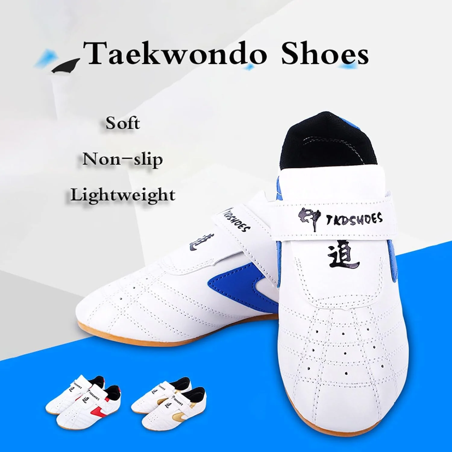 کفش ورزشی آموزش تکواندو، کفش تکواندو، کفش کونگ فو تکواندو، تغییر شکل ندادن آسان، ضد ضربه، تنفس پذیر، مقاوم در برابر سایش، برای تکواندو، بوکس، کاراته، کونگ فو و تای چی. کفش ورزشی آموزش تکواندو، کفش تکواندو، کفش کونگ فو تکواندو، تغییر شکل ندادن آسان، ضد ضربه، تنفس پذیر، مقاوم در برابر سایش، برای تکواندو، بوکس، کاراته، کونگ فو و تای چی.
