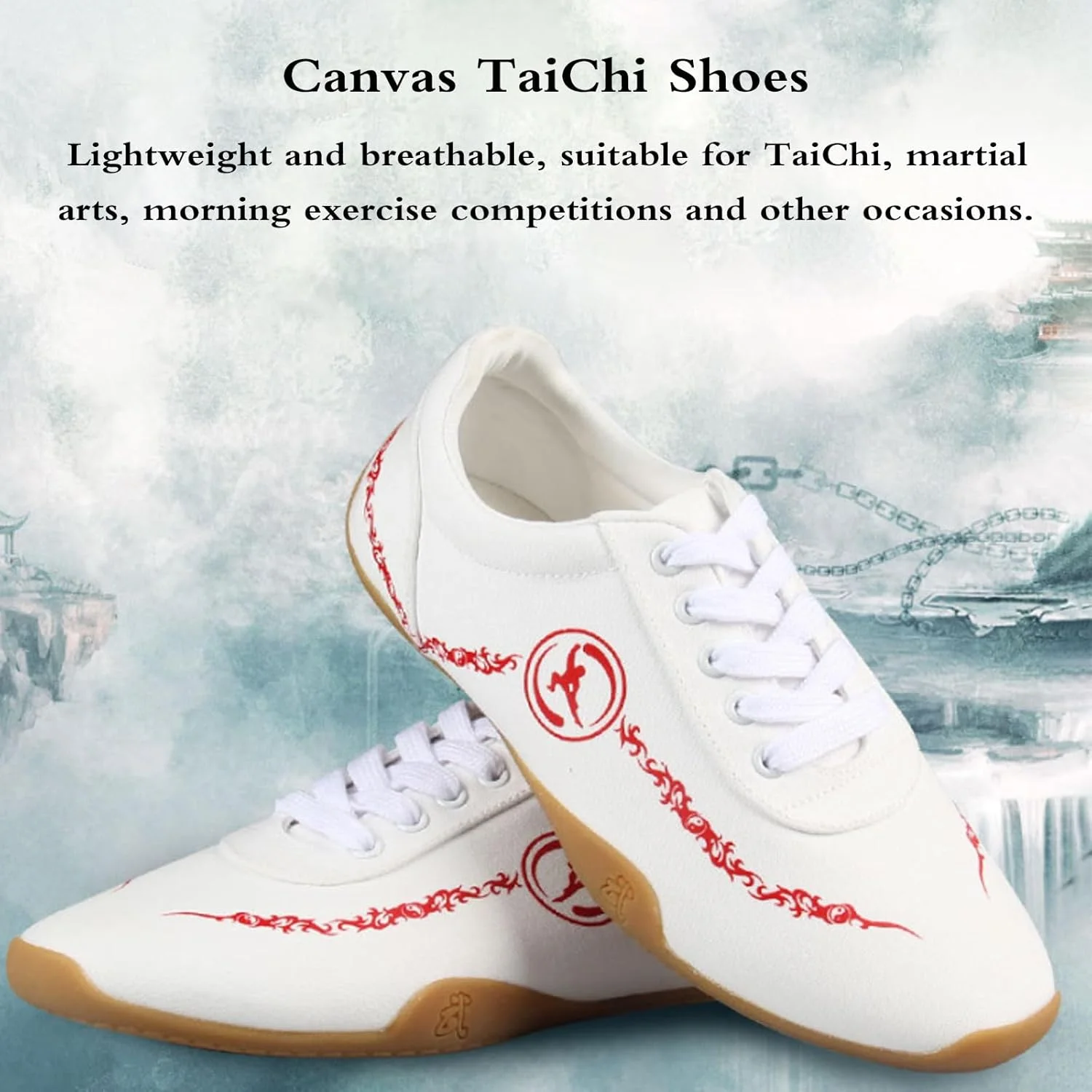 کفش های کونگ فو، کفش های وینگ چون کونگ فو، کفش های هنرهای رزمی زنانه، کفش های ورزشی سنتی هنرهای رزمی، تنفسی، راحت، مقاوم در برابر سایش، برای تکواندو، بوکس، کونگ فو، تای چی.