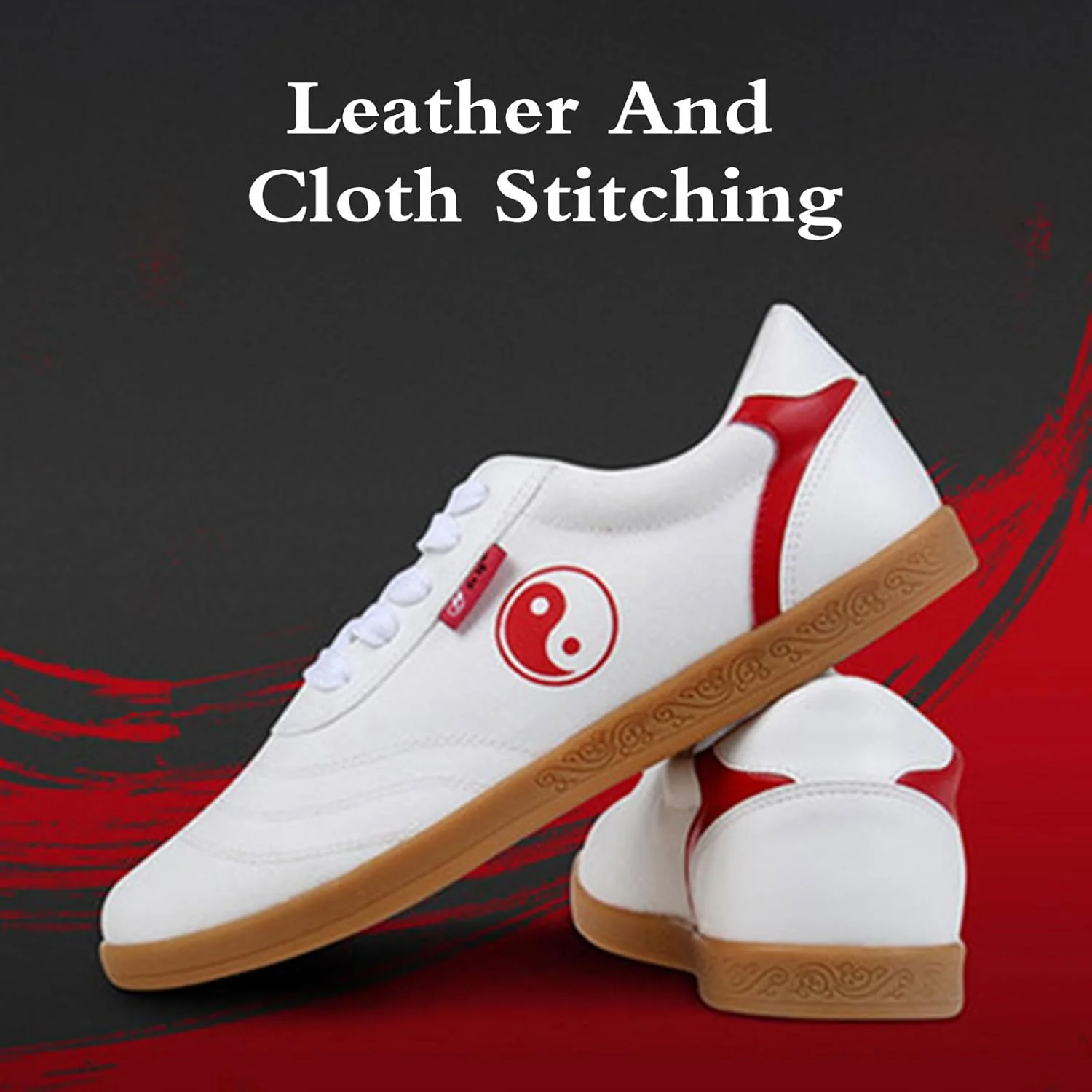 کفش های چی‌گونگ، کفش های کونگ فو، کفش ورزشی هنرهای رزمی سنتی، کفش های تای چی کونگ فو، تنفسی، راحت، مقاوم در برابر سایش، برای تکواندو، بوکس، کاراته، کونگ فو و تای چی.