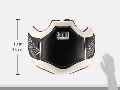 محافظ بدن بوکس سنگین وزن فایتر کانتندر اسپرتس مدل PBP مشکی/سفید