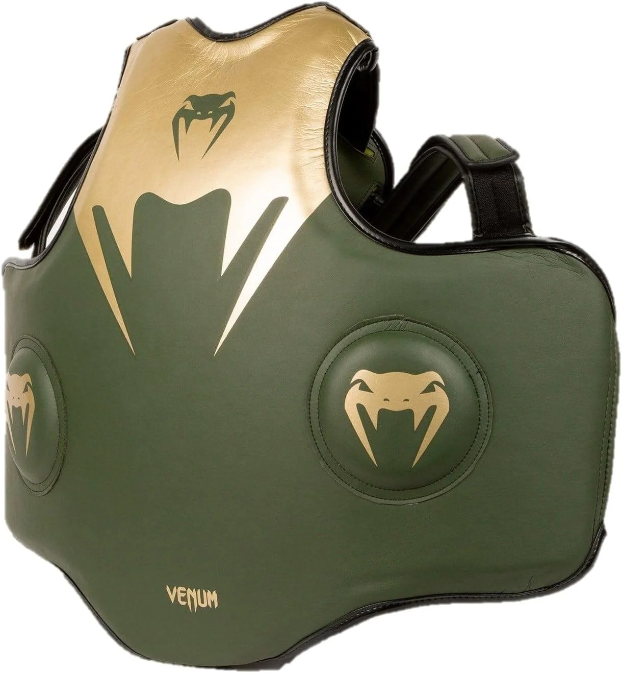 محافظ بدن بوکس حرفه ای ونوم پرو - خاکی/طلایی